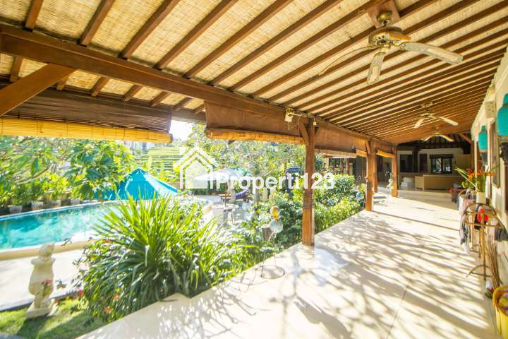 RICEFIELD VIEW 4 BEDROOM VILLA FOR RENT AND FREEHOLD SALE IN CANGGU – BM409 - 2