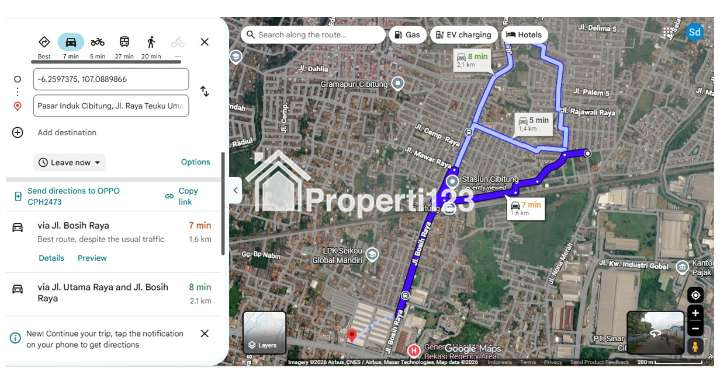 DIJUAL TANAH STRATEGIS – BELAKANG STASIUN CIBITUNG - 6