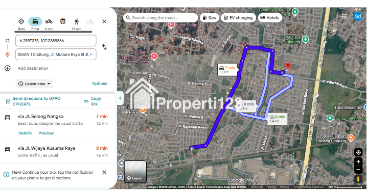 DIJUAL TANAH STRATEGIS – BELAKANG STASIUN CIBITUNG - 4