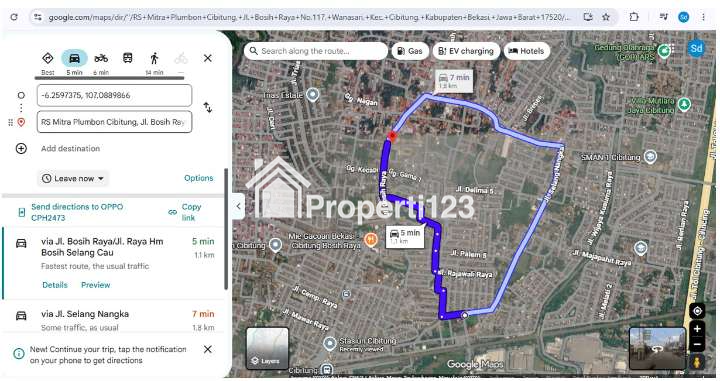 DIJUAL TANAH STRATEGIS – BELAKANG STASIUN CIBITUNG - 7
