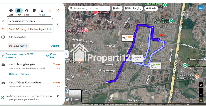 DIJUAL TANAH STRATEGIS – BELAKANG STASIUN CIBITUNG - 3