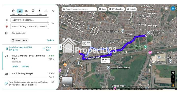 DIJUAL TANAH STRATEGIS – BELAKANG STASIUN CIBITUNG - 9