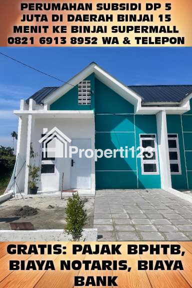 Dijual Perumahan rumah subsidi di Daerah deli tua 15 menit ke medan johor Dp 5 juta - 1
