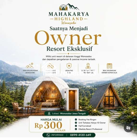 Miliki Glamping sendiri di kawasan Wisata Wonosobo - 2