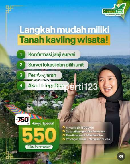 Kavling Ekslusif dikawasan Wisata Puncak Dua Bogor - 3
