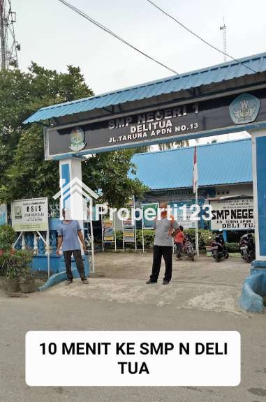 Dijual Perumahan rumah Subsidi bersubsidi di Daerah deli tua 15 menit ke medan johor Dp 2.5 juta - 3