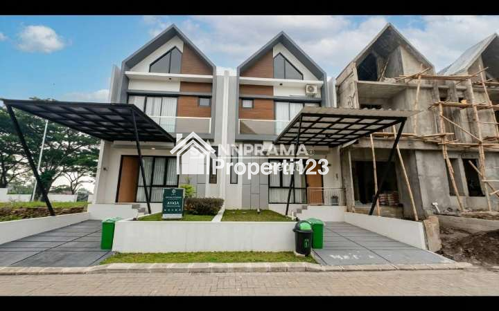 Rumah 2 lantai tanpa dp view gunung salak dibogor - 1