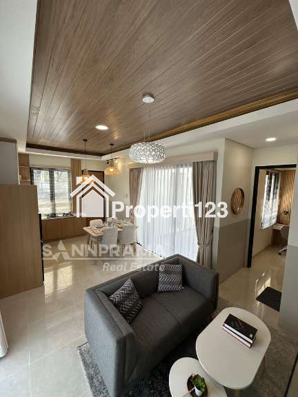 Rumah 2 lantai tanpa dp view gunung salak dibogor - 3