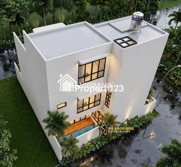 Rumah mewah 3 lantai hook strategis nempel Villa Cinere Mas - 2