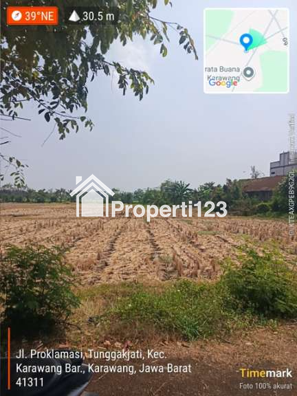 Dijual Kaveling Tanah Industri 50Ha Tunggakjati Karawang Barat Jawa Barat - 3