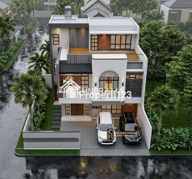 Rumah Mewah  3 lantai dgn Pool Murah diCiputat Timur Tangsel - 4
