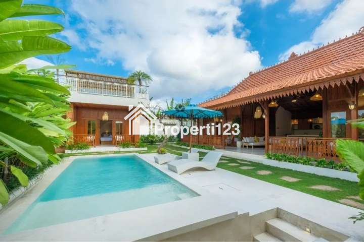 MODERN ETHNIC WITH RICE FIELD VIEW VILLA FOR RENT IN CANGGU – RA048 - 1
