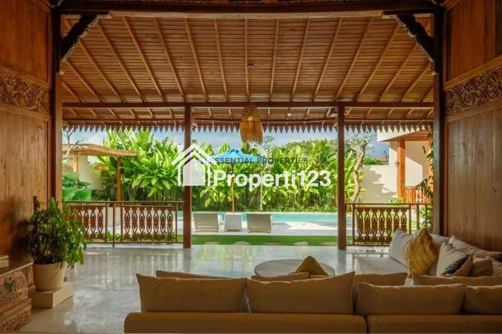 MODERN ETHNIC WITH RICE FIELD VIEW VILLA FOR RENT IN CANGGU – RA048 - 7