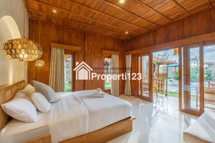 MODERN ETHNIC WITH RICE FIELD VIEW VILLA FOR RENT IN CANGGU – RA048 - 9