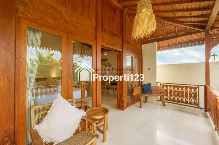 MODERN ETHNIC WITH RICE FIELD VIEW VILLA FOR RENT IN CANGGU – RA048 - 12