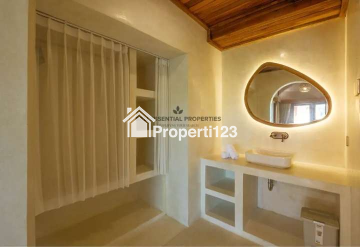 MODERN ETHNIC WITH RICE FIELD VIEW VILLA FOR RENT IN CANGGU – RA048 - 18