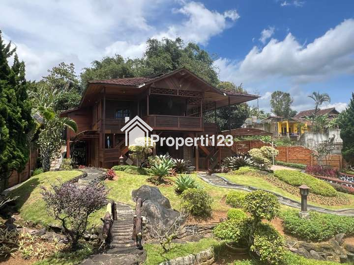 Villa Panggung Kayu Etnik & Sejuk di Sarampad Cugenang Cianjur – Siap Huni - 2
