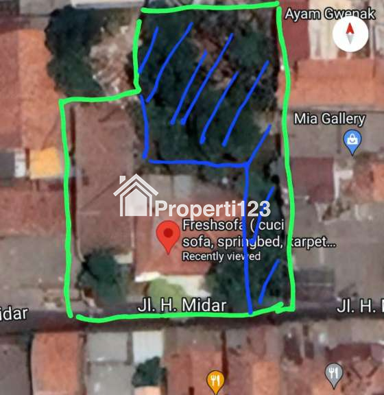 DI JUAL LUAS TANAH 500 METER² BENTUK BOTOL ATAU BENTUK NGANTONG SIAP PAKAI, LOKASI STRATEGIS - 3
