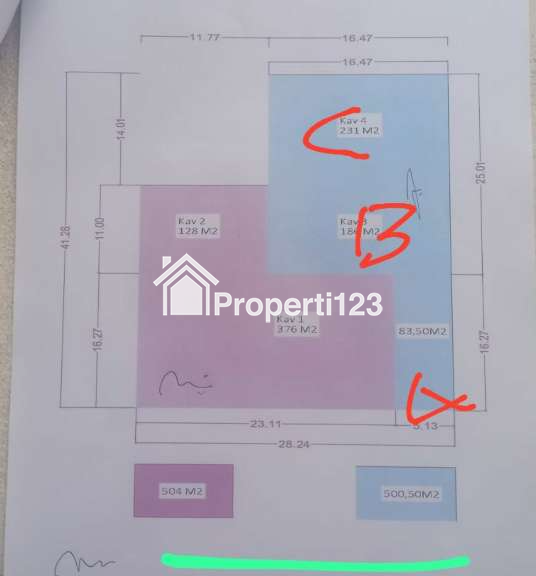 DI JUAL LUAS TANAH 500 METER² BENTUK BOTOL ATAU BENTUK NGANTONG SIAP PAKAI, LOKASI STRATEGIS - 1