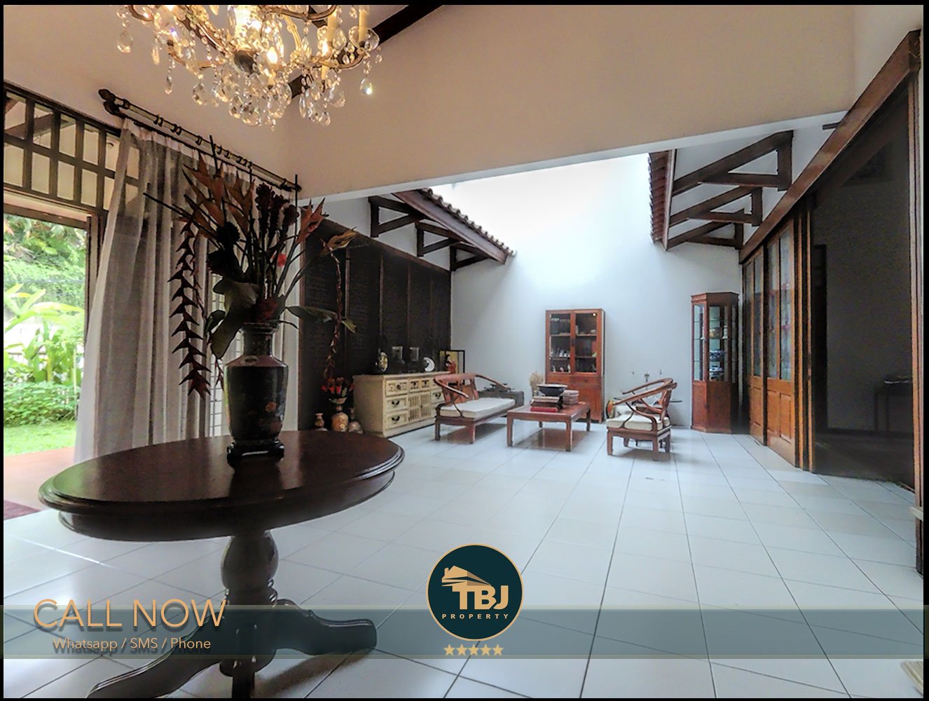 Rumah Bebas Banjir t750m2 Kemang Jakarta Selatan - 3