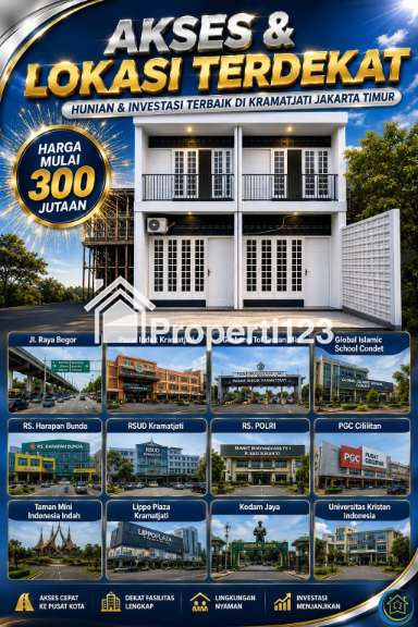 Dijual Rumah Cluster di Kramat Jati Jakarta Timur - 4