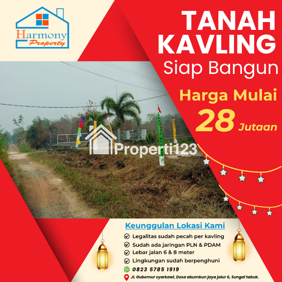 Dijual Tanah Kavling Siap Bangun Premium Lokasi Bebas Banjir - 1