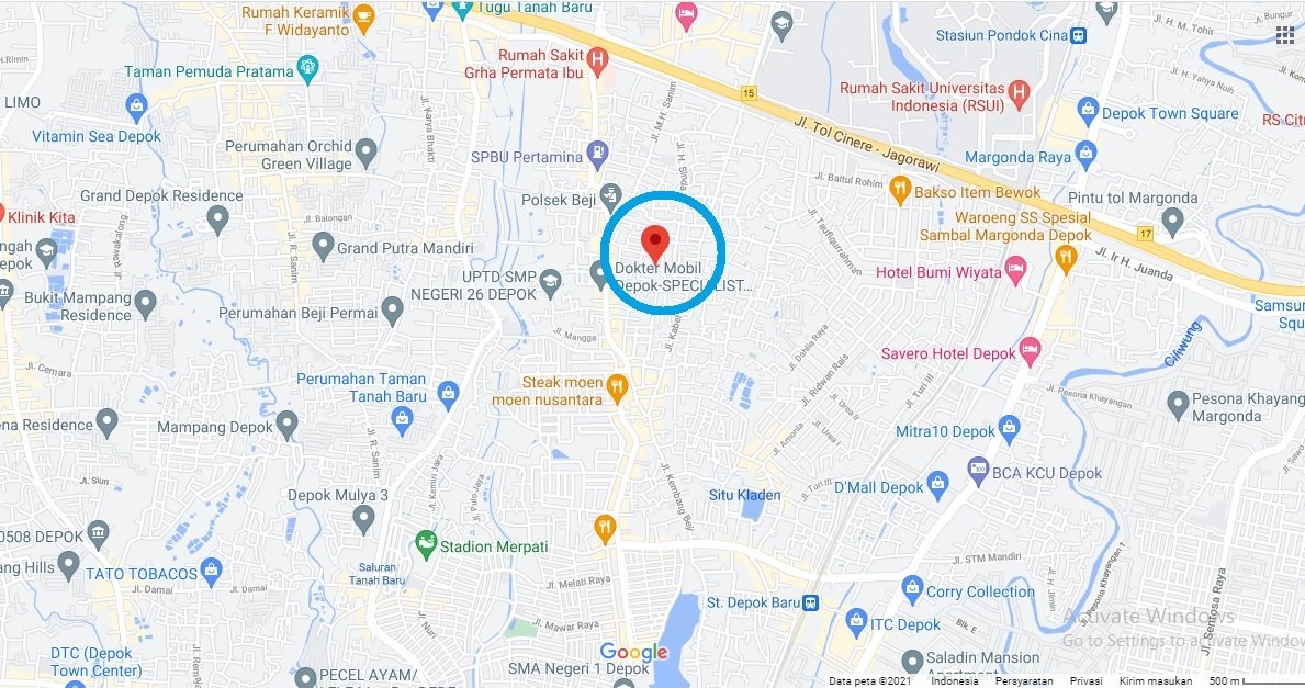 Rumah Dijual Siap Huni Strategis Dekat Pintu Tol Kukusan Beji Kota Depok - 18