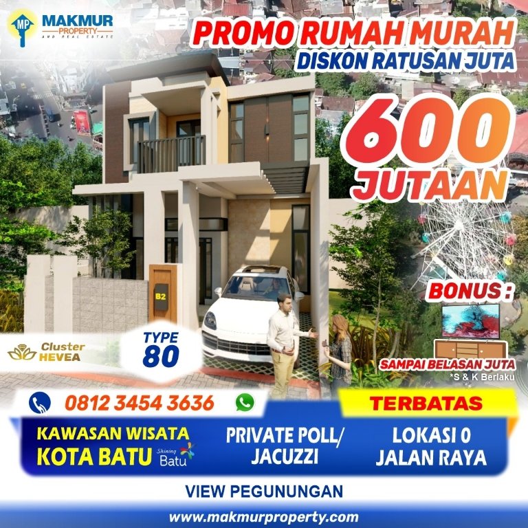 Perumahan Murah Di Kota Batu - 1