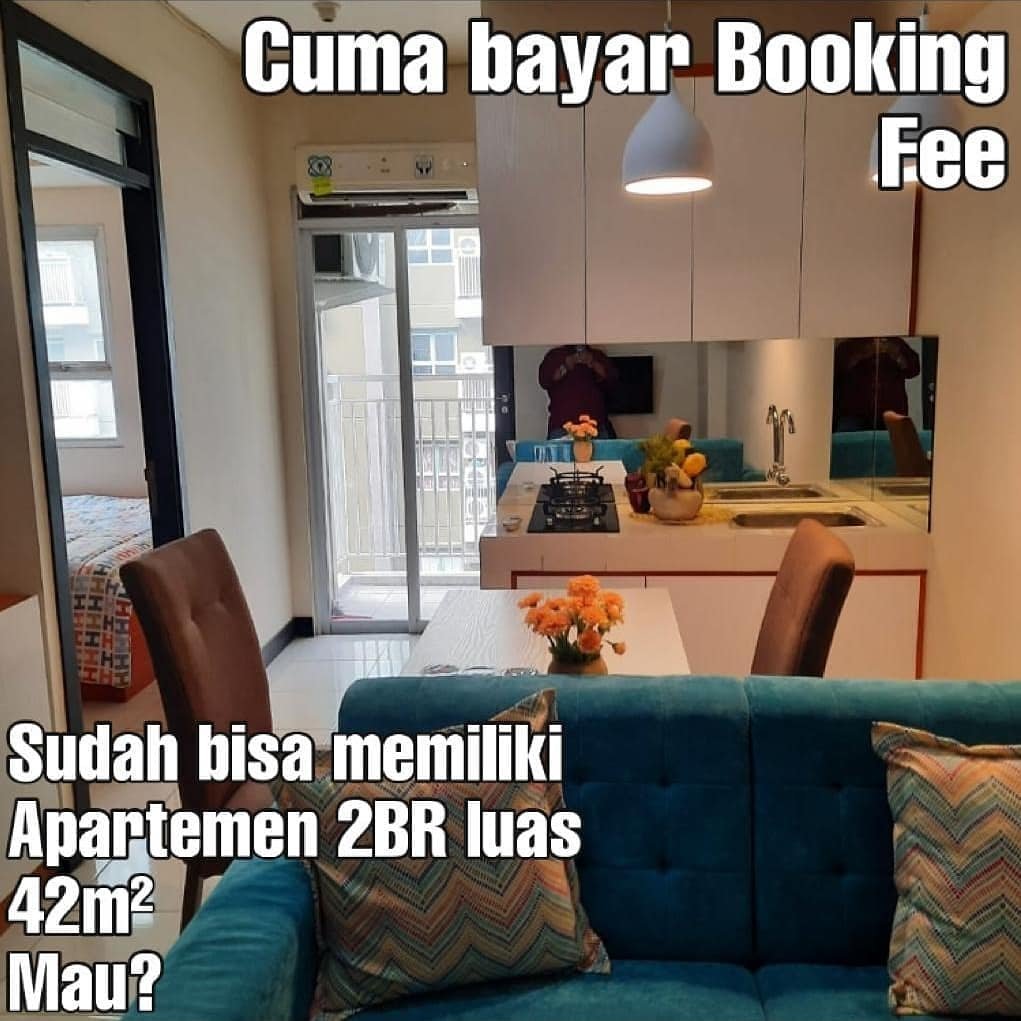 APARTEMEN SIAP HUNI FULL FURNISH DI JAKARTA CUMA BAYAR BOOKING FEE - 3