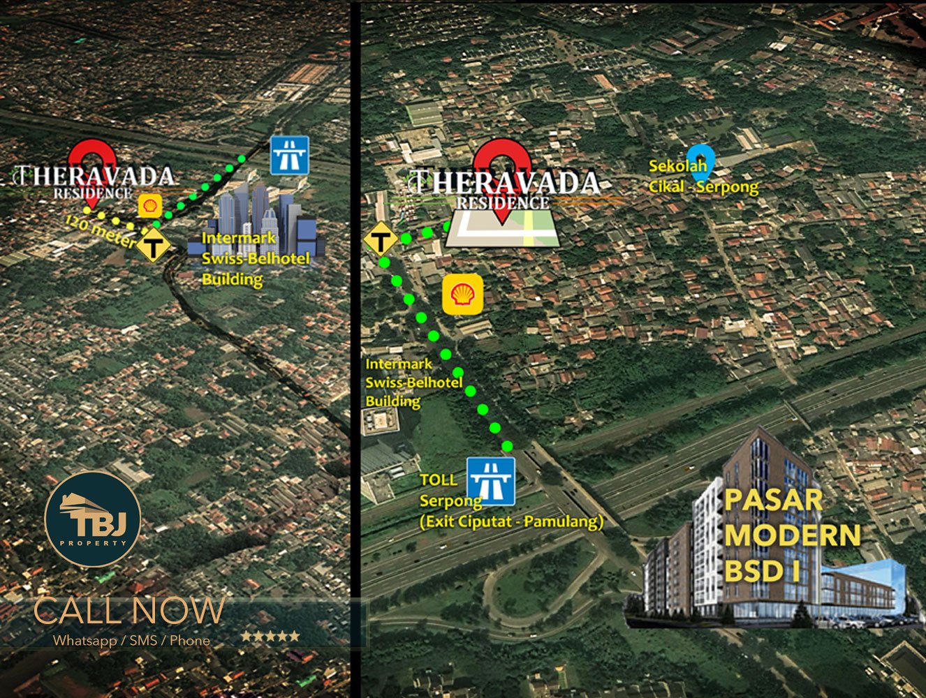 Serpong t105m2 Strategis ke Tol BSD, Bagus! - 14