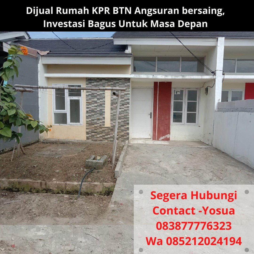 Over Kredit Rumah KPR BTN Angsuran Murah, Investasi Bagus Untuk Masa Depan - 1