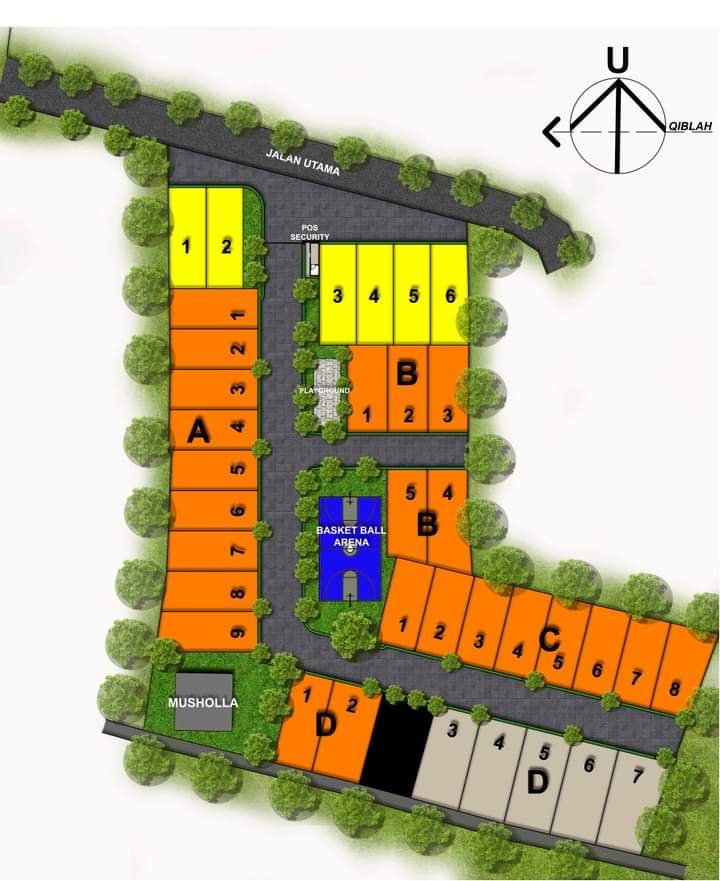 Dijual Rumah Modern Minimalis Ada Mezzanin Dengan Fasilitas Play Ground & Lapangan Basket di Sukatani - 12