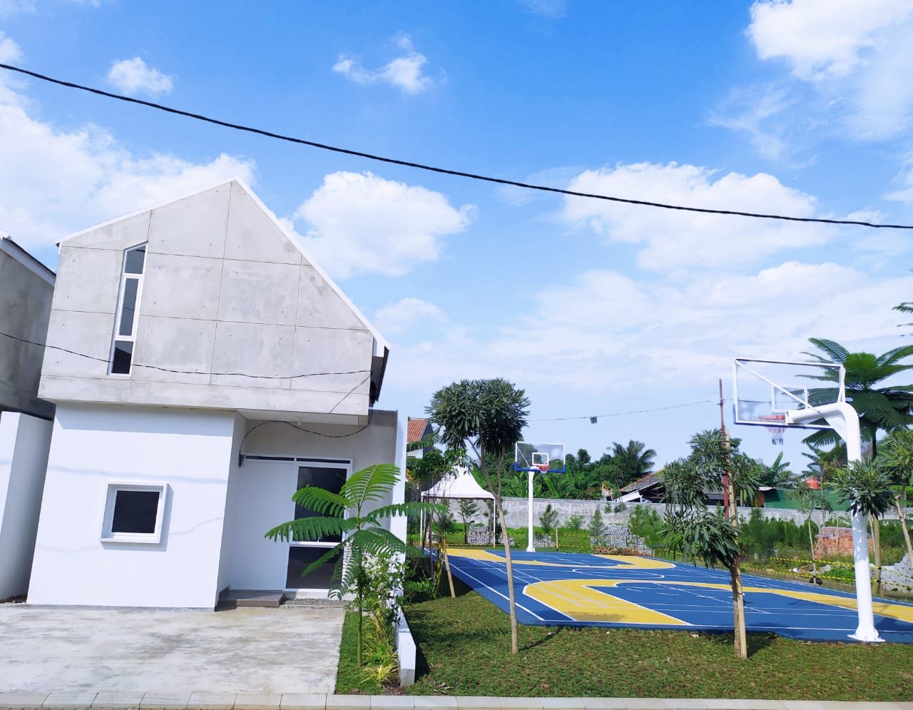 Dijual Rumah Modern Minimalis Ada Mezzanin Dengan Fasilitas Play Ground & Lapangan Basket di Sukatani - 15