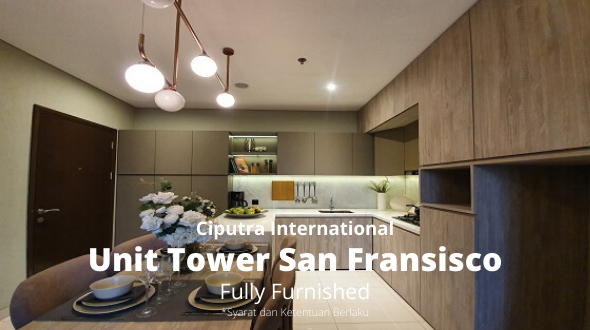 Apartemen San Fransisco Unit Ready, Ciputra International - 3