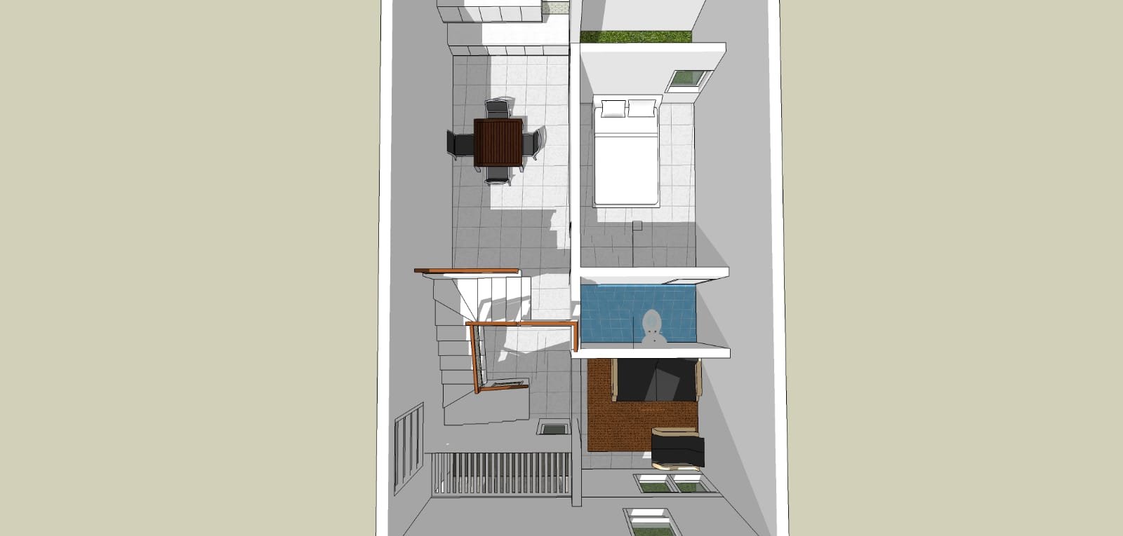Dijual Rumah Cantik 2 Lantai, 5 menit ke Exit Tol Lingkar Bogor dan St.Cilebut di Villa Mutiara Bogor1 - 6