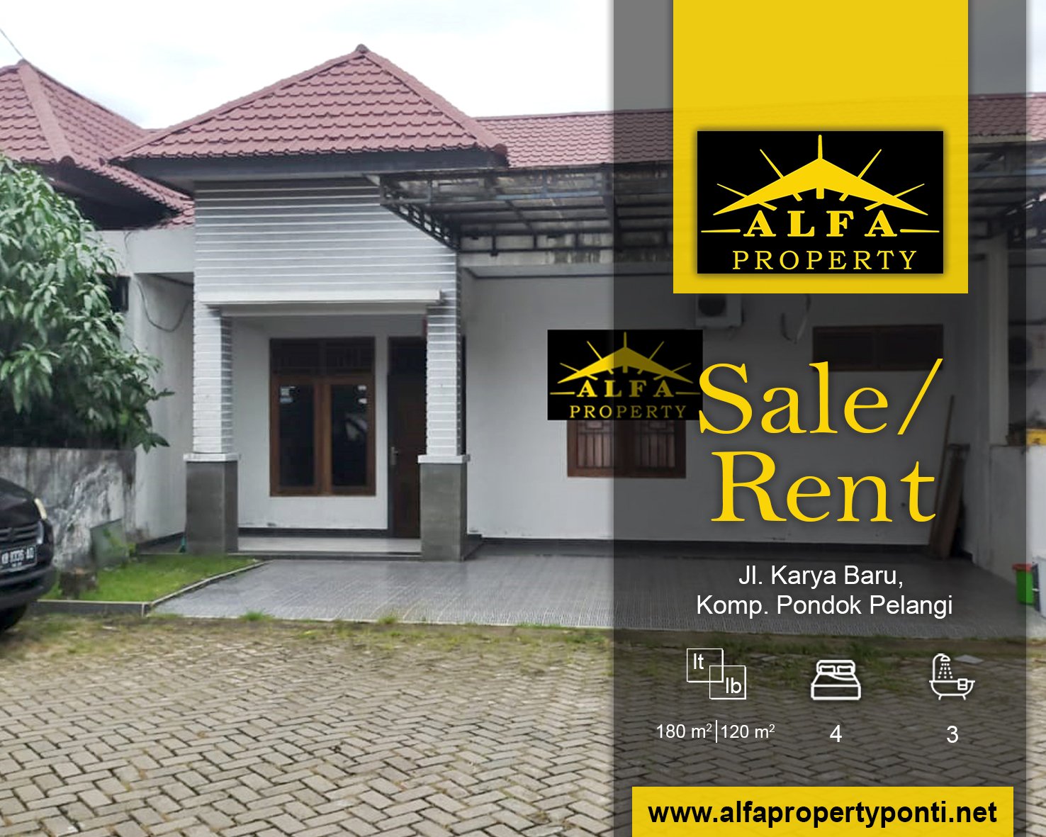 Rumah Pondok Pelangi, Pontianak, Kalimantan Barat - 1