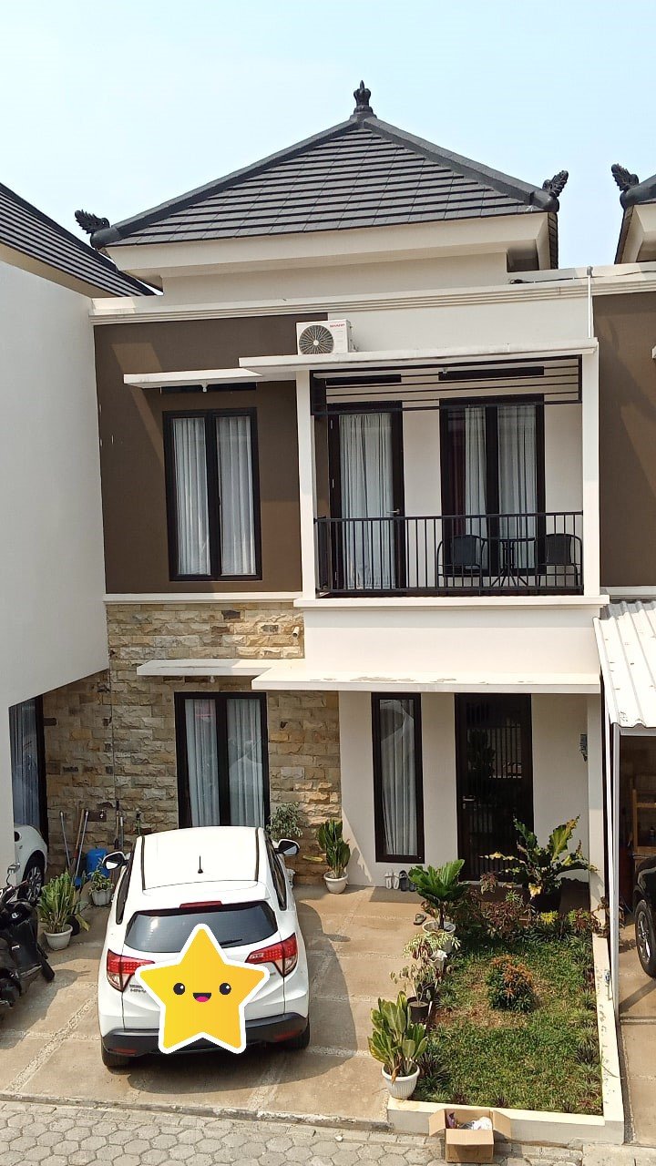 Jual Rumah Rumah 2 Lantai Siap Huni Disain Bali Modern di Sawangan Depok Jawa Barat - 3