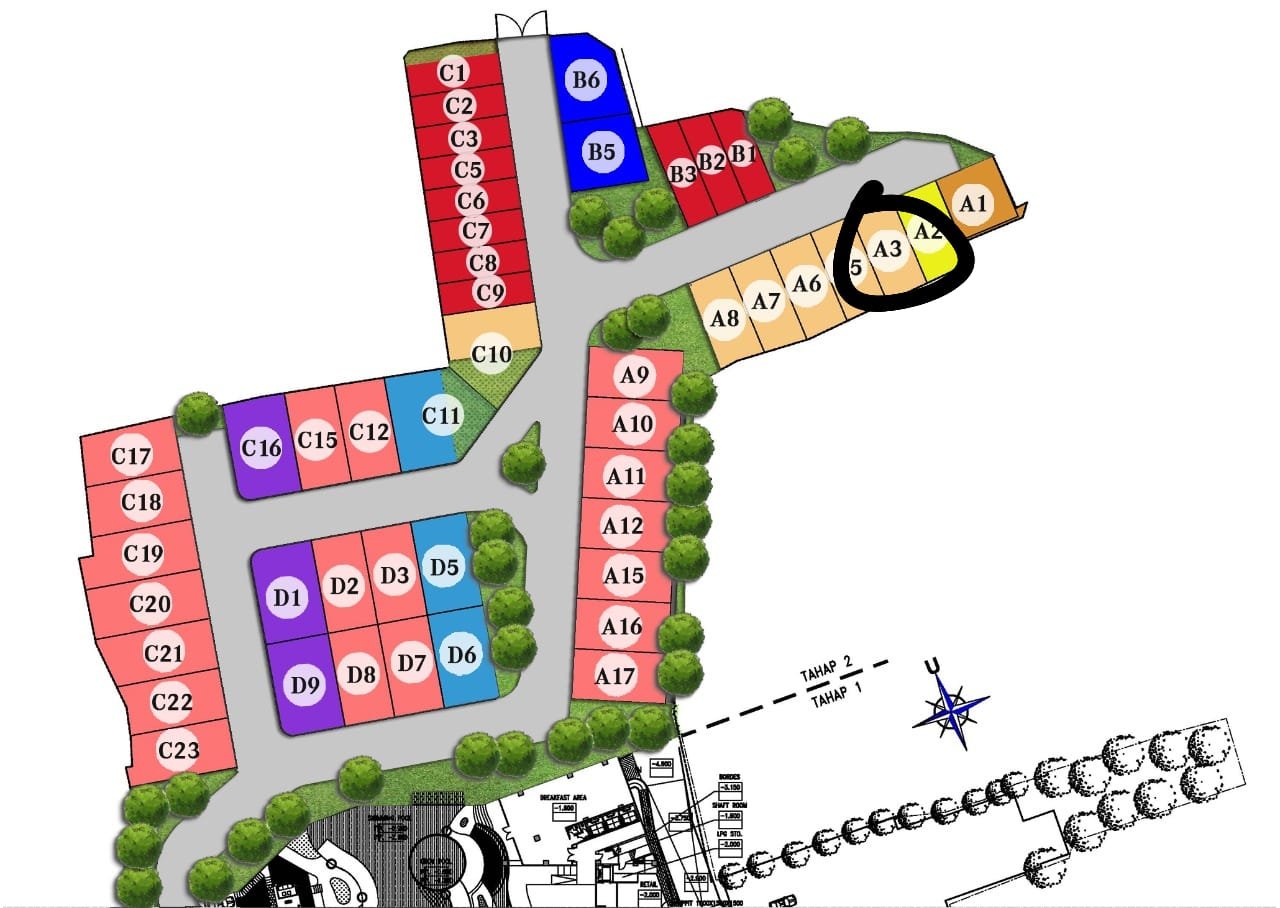 Dijual cepat Bhuvana residence Vila A3 unfurnished - 9