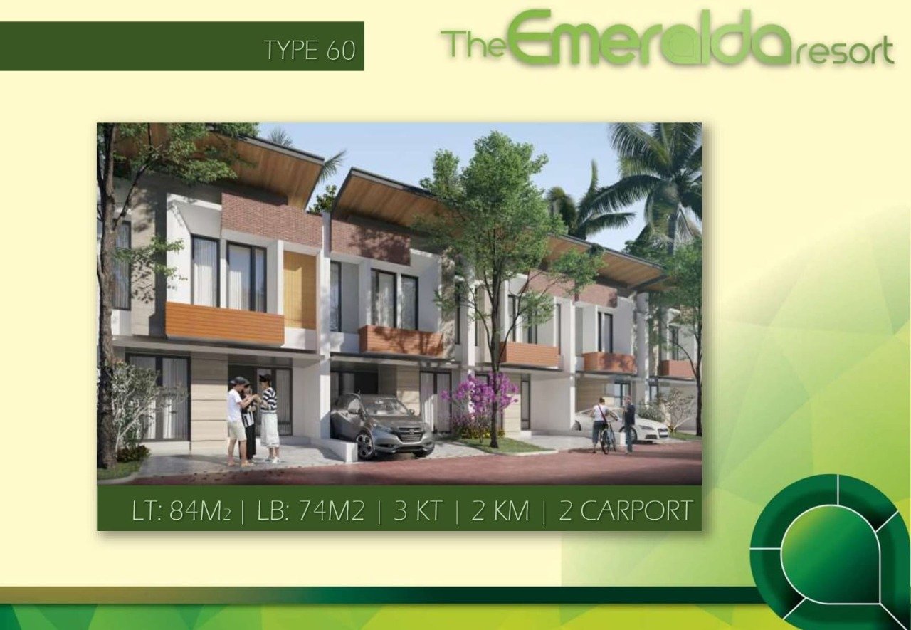 Hunian Resort Murah Dapatkan Hadiah Langsung, Gratis SHM di The Emeralda Resort Bandung City View - 9