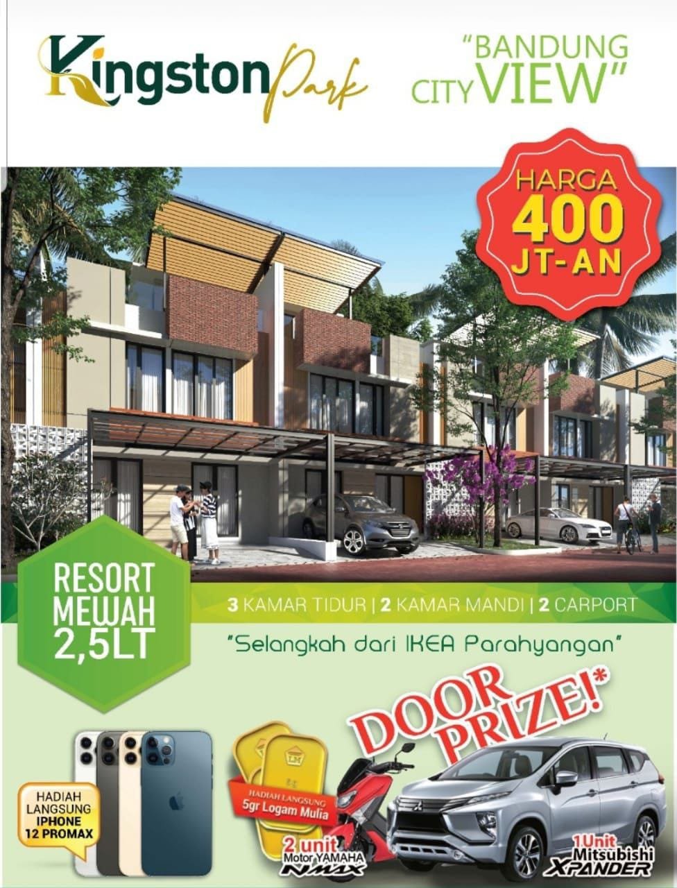 Hunian Resort Murah Dapatkan Hadiah Langsung, Gratis SHM di The Emeralda Resort Bandung City View - 3