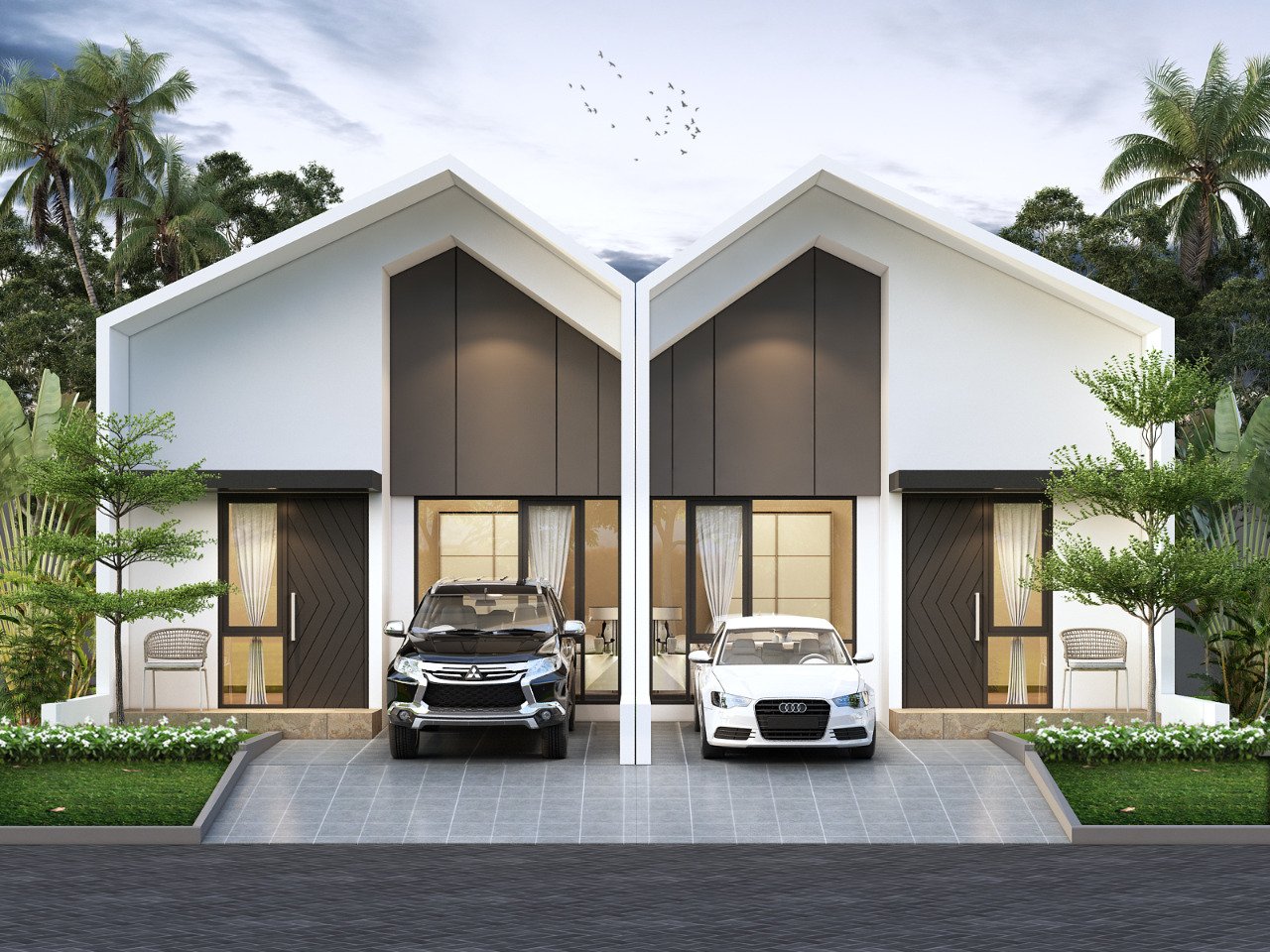 Rumah Harga Murah Desain Kekinian Tipe 45/72 Di Sawangan Depok - 1