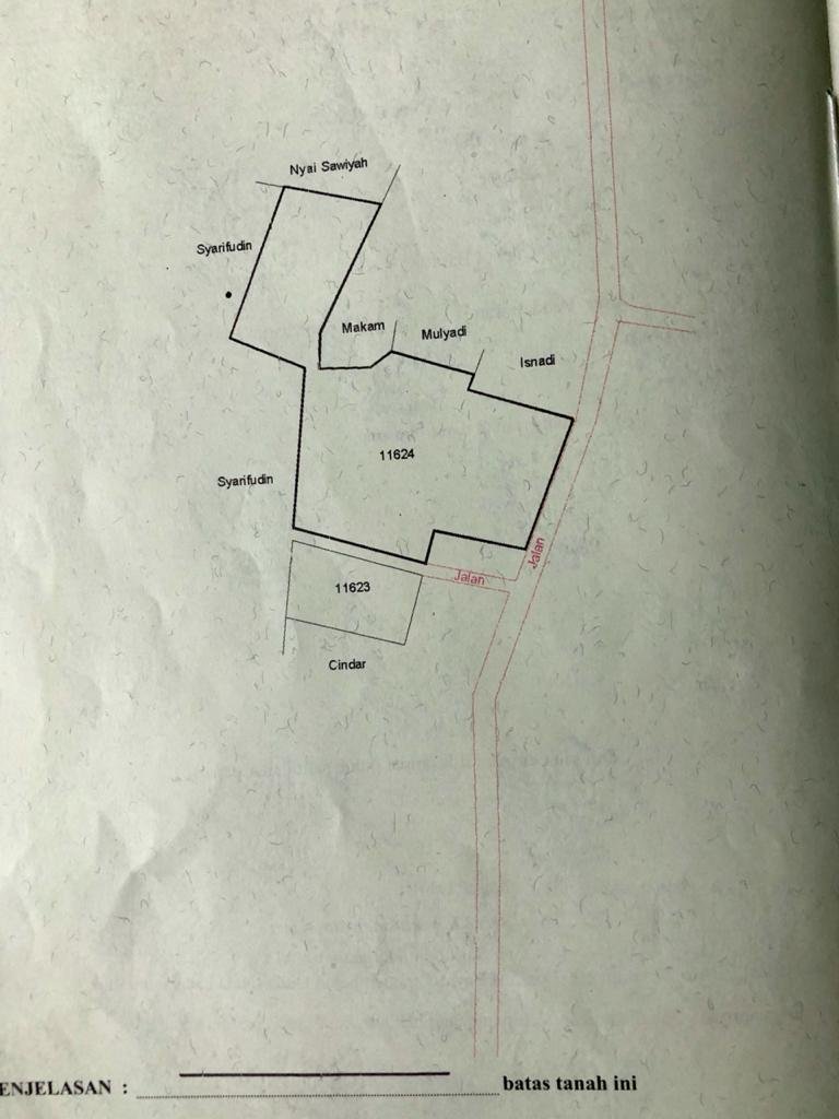 Dijual TANAH MURAH  Lokasi Strategis di Jl Batugede - CILEBUT - BOGOR - 1