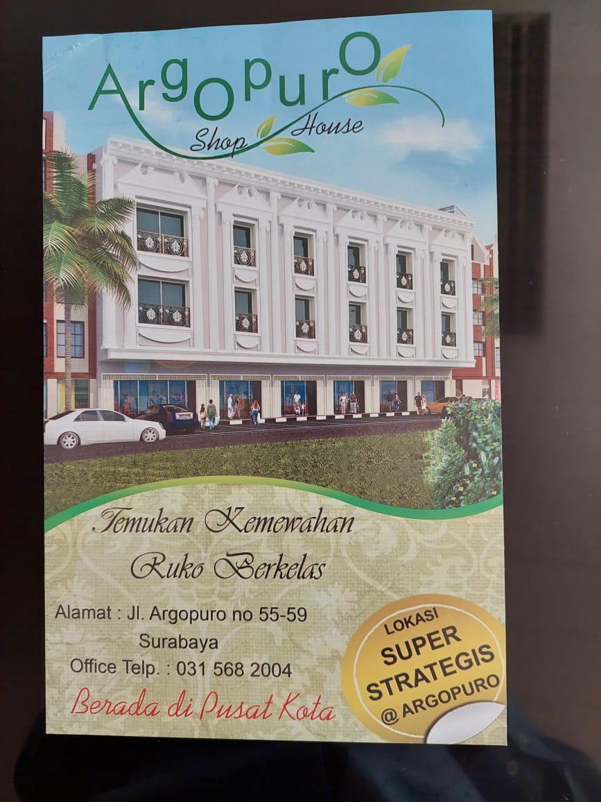 DIJUAL SISA 2 UNIT RUKO ARGOPURO SURABAYA - 2