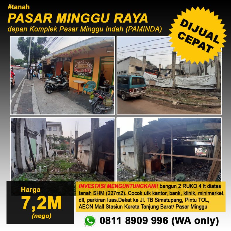 DIJUAL CEPAT  TANAH MENGUNTUNGKAN!!! - 9
