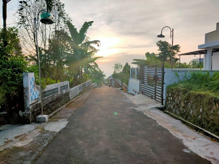 Jual Tanah Datar View Kebun teh Kemuning Ngargoyoso Karanganyar - 5