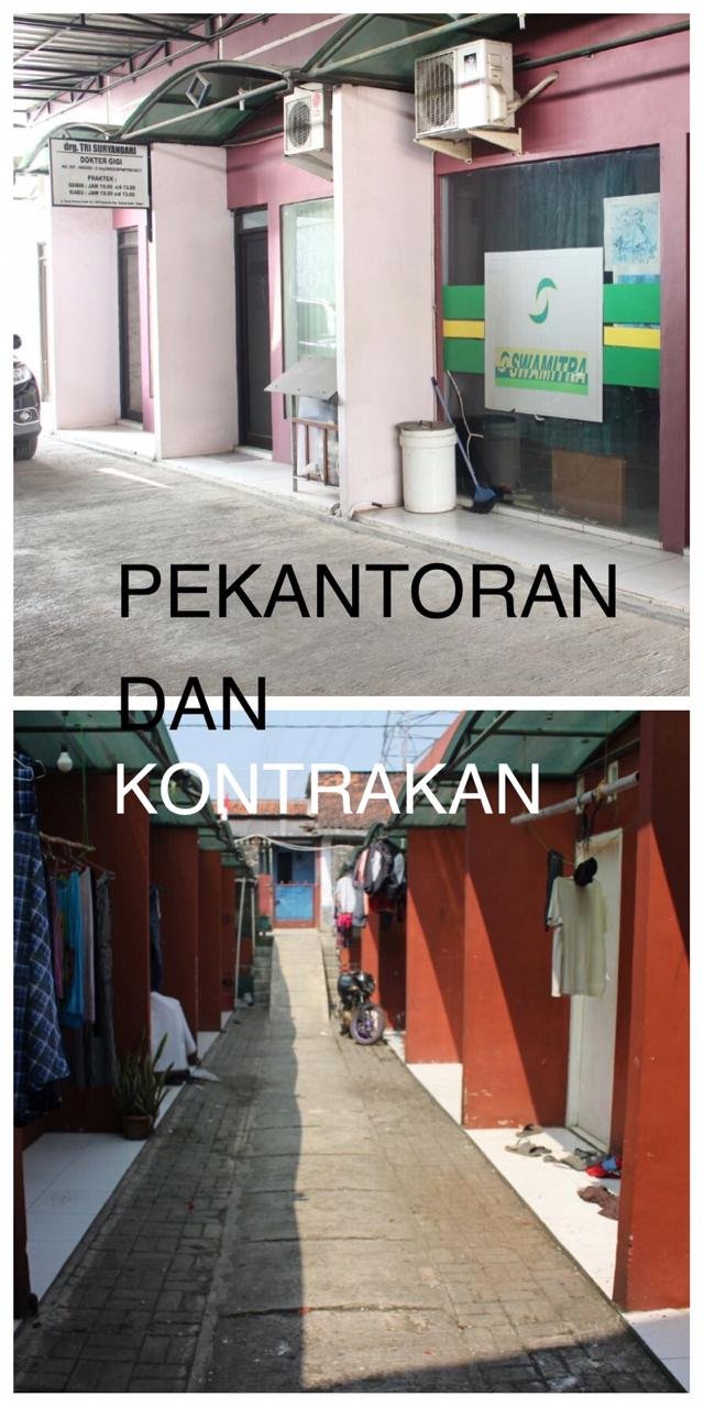 Dijual Murah Bangunan Komersil Klinik, Toko/ Perkantoran, Rumah, Kontrakan di Citayam - 2