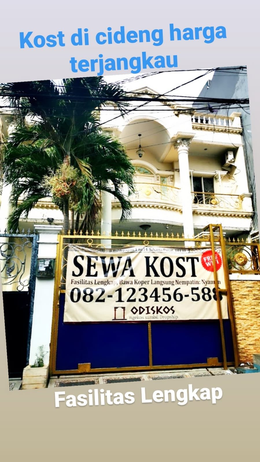 Kos Wanita Cideng, Hasyim Ashari, Suryopranoto, roxy, Kota. - 1