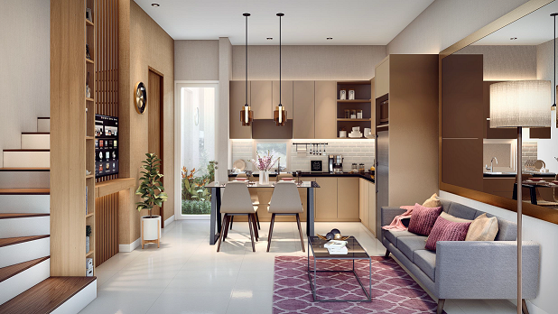 Cluster Mewah  konsep minimalis di Kembangan Selatan siap nego hanya 1,7 M-an - 5