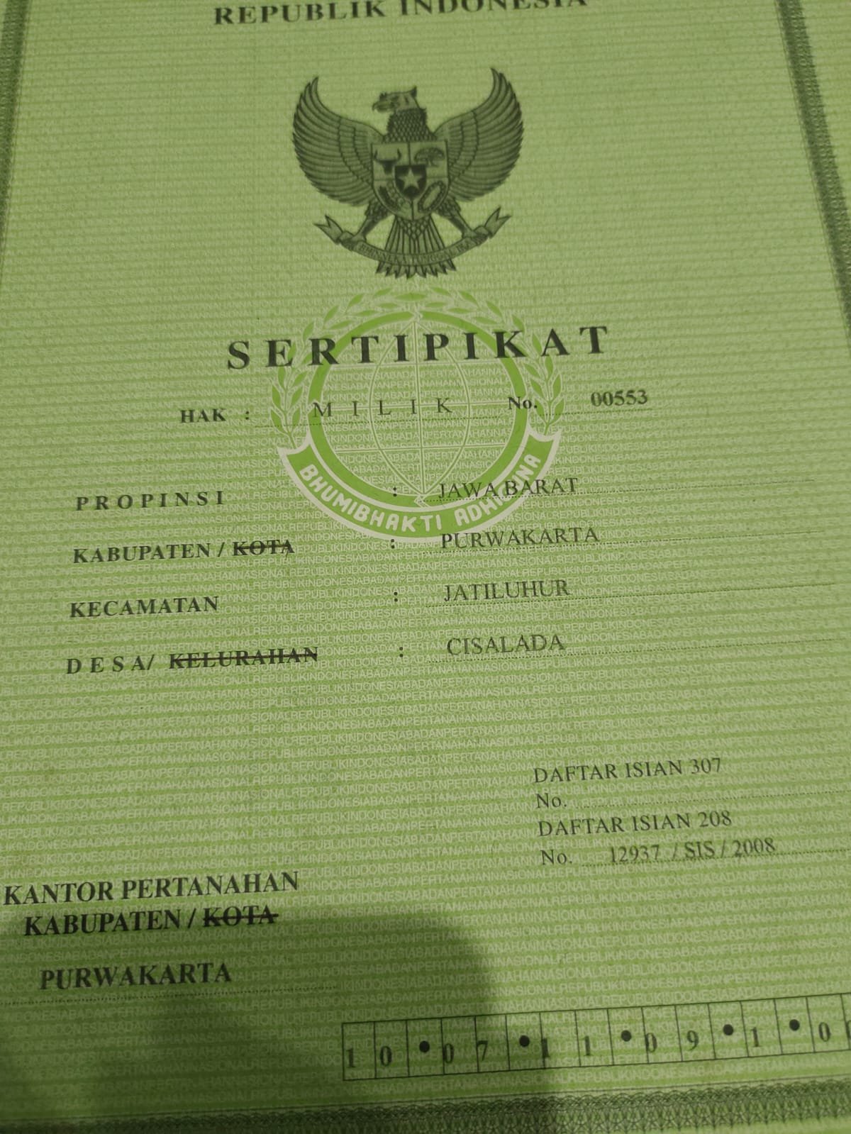 Tanah Dan Sawah Purwakarta - 4