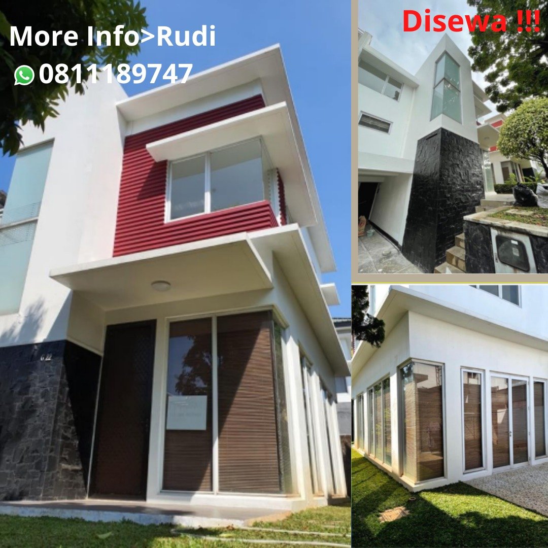 Rumah Disewakan MAHOGANY RESIDENCE G-22, CIBUBUR, JAKARTA TIMUR - 1